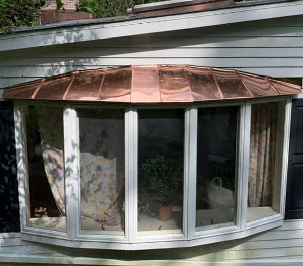 copper roofing